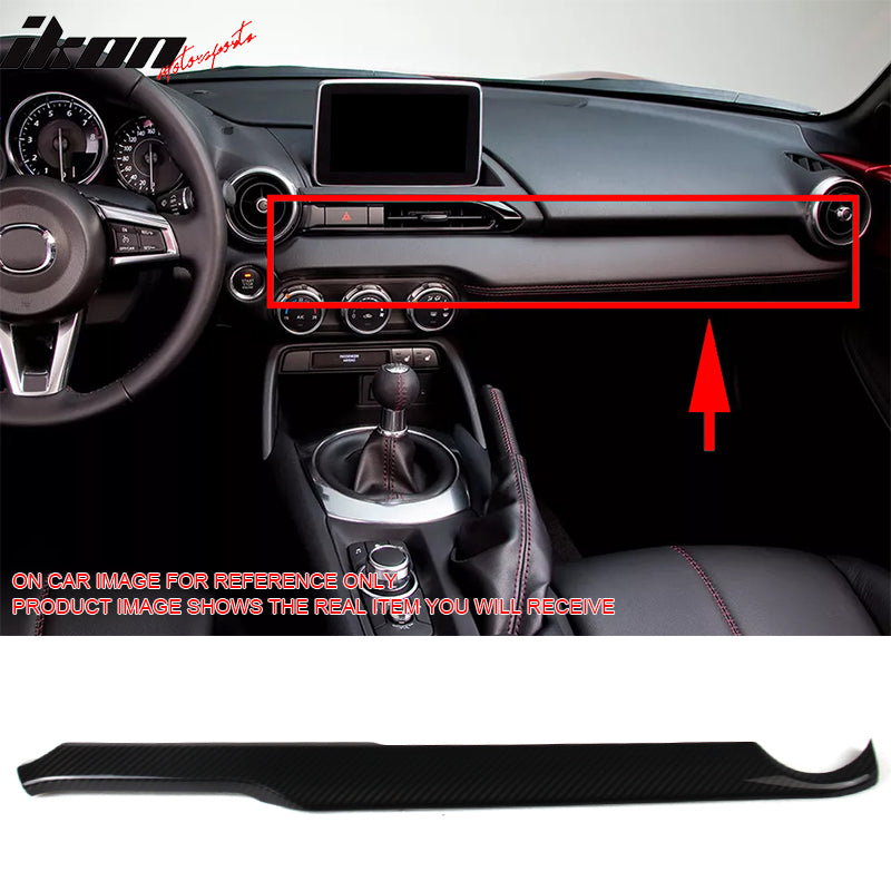 2016-2024 Mazda MX-5 Miata Carbon Fiber Left Side Console Panel Trim