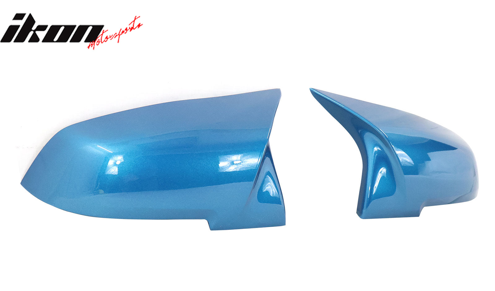 Fits BMW F20 F21 F23 F30 F32 F36 Side Mirror Covers Painted #C16 Long Beach Blue