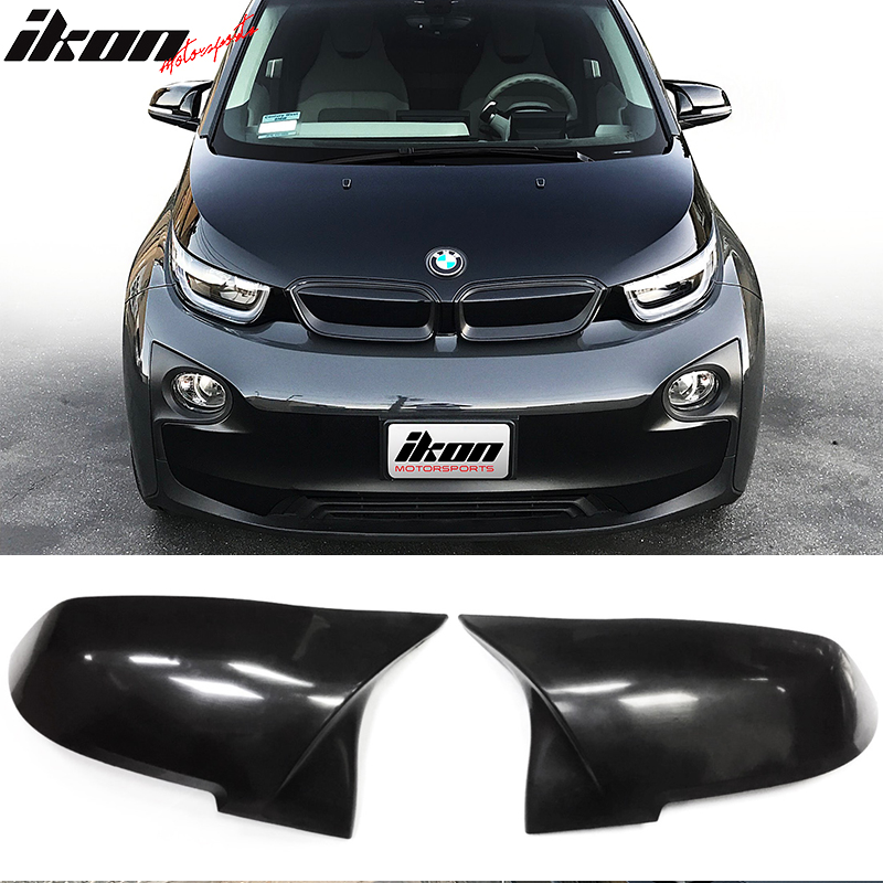 Fits 14-18 BMW I01 i3 OE M Sports Upgrade Matte Black Mirror Cover