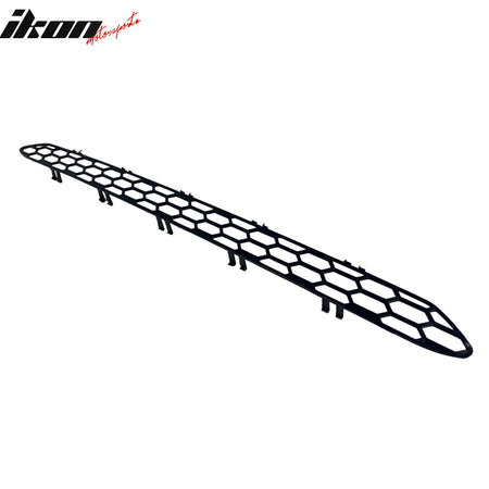 Fits 22-25 Subaru WRX VB DTO Style Hood Scoop Mesh Grille Insert PP Matte Black