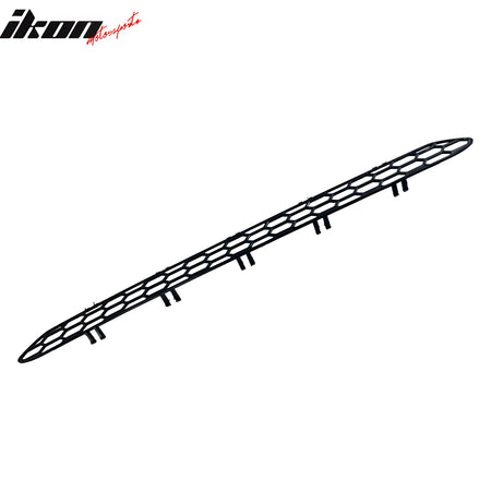 Fits 22-25 Subaru WRX VB DTO Style Hood Scoop Mesh Grille Insert PP Matte Black