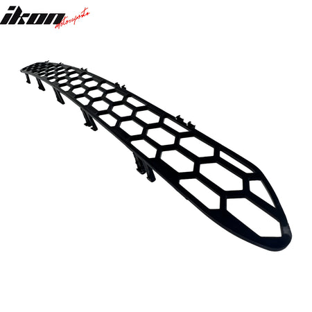 Fits 22-25 Subaru WRX VB DTO Style Hood Scoop Mesh Grille Insert PP Matte Black