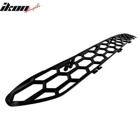 Fits 22-25 Subaru WRX VB DTO Style Hood Scoop Mesh Grille Insert PP Matte Black