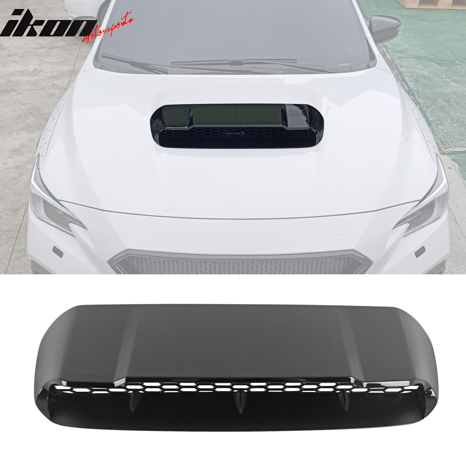 Car Hood for 2022-2026 Subaru WRX VB with Gloss Black Scoop – Ikon