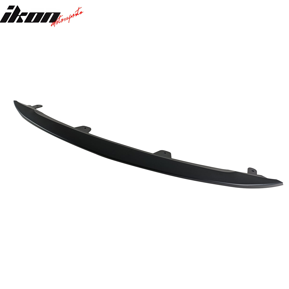IKON MOTORSPORTS Front Bumper Lip, Compatible with 2023-2025 Toyota Corolla E210 Hatchback 5Dr, Unpainted Black ABS Plastic Air Dam Chin Spoiler Protector Splitter