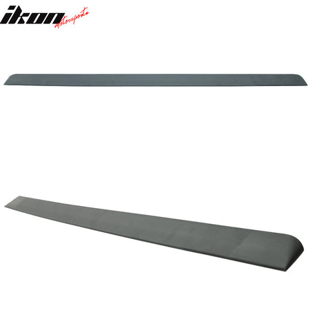 Roof Spoiler Compatible With 2003-2007 Honda Accord 7th F Style Unpainted Roof Spoiler (PUF) - Other Color Available, F Style PUF Unpainted Other Color Available By IKON MOTORSPORTS ,