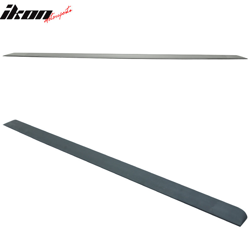 Roof Spoiler Compatible With 2009-2012 Acura TSX, F Style PUF Unpainted Roof Spoiler Wing Other Color Available By IKON MOTORSPORTS, 2010 2011