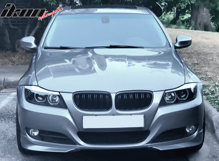 For 09-12 BMW E90 3-Series OE Style Front Bumper Lip Splitters Painted #A52 Gray