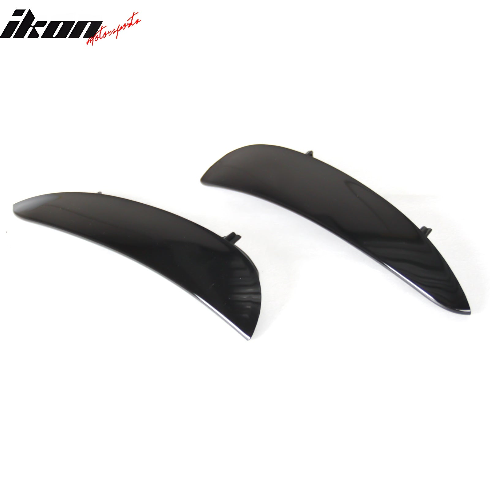 Fits 17-21 Benz W213 E Class Sedan AMG Style Front Vent Flaps Painted #040 Black