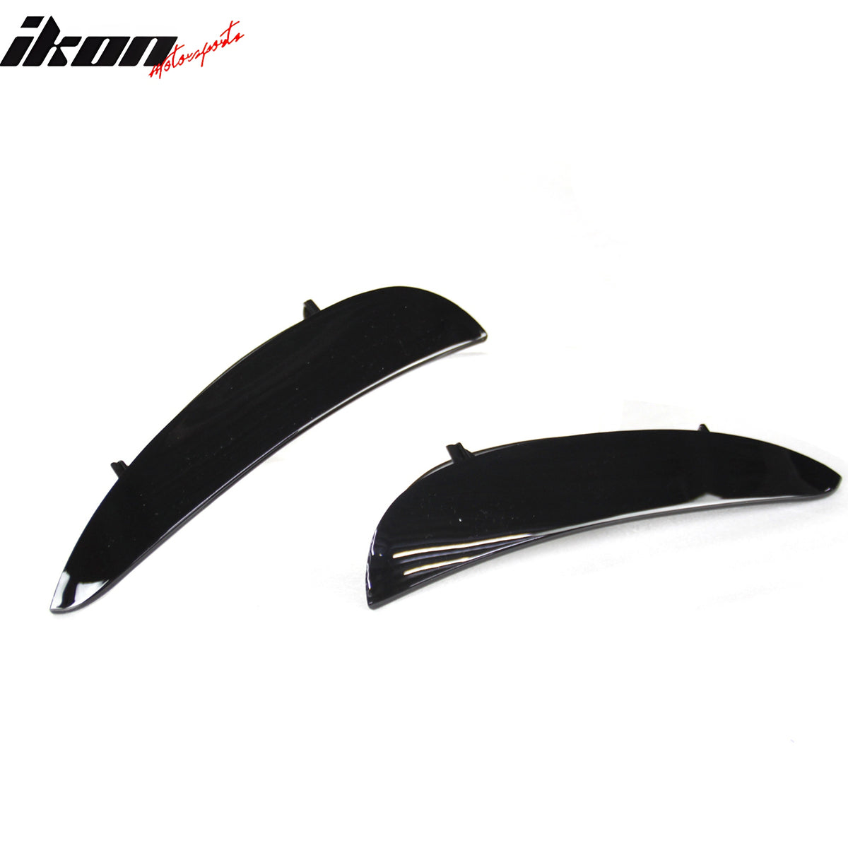 Fits 17-21 Benz W213 E Class Sedan AMG Style Front Vent Flaps Painted #040 Black