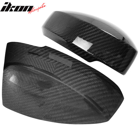 Fits 03-09 Nissan 350Z Z33 Carbon Fiber CF Side Rear View Mirror Covers Cap Trim