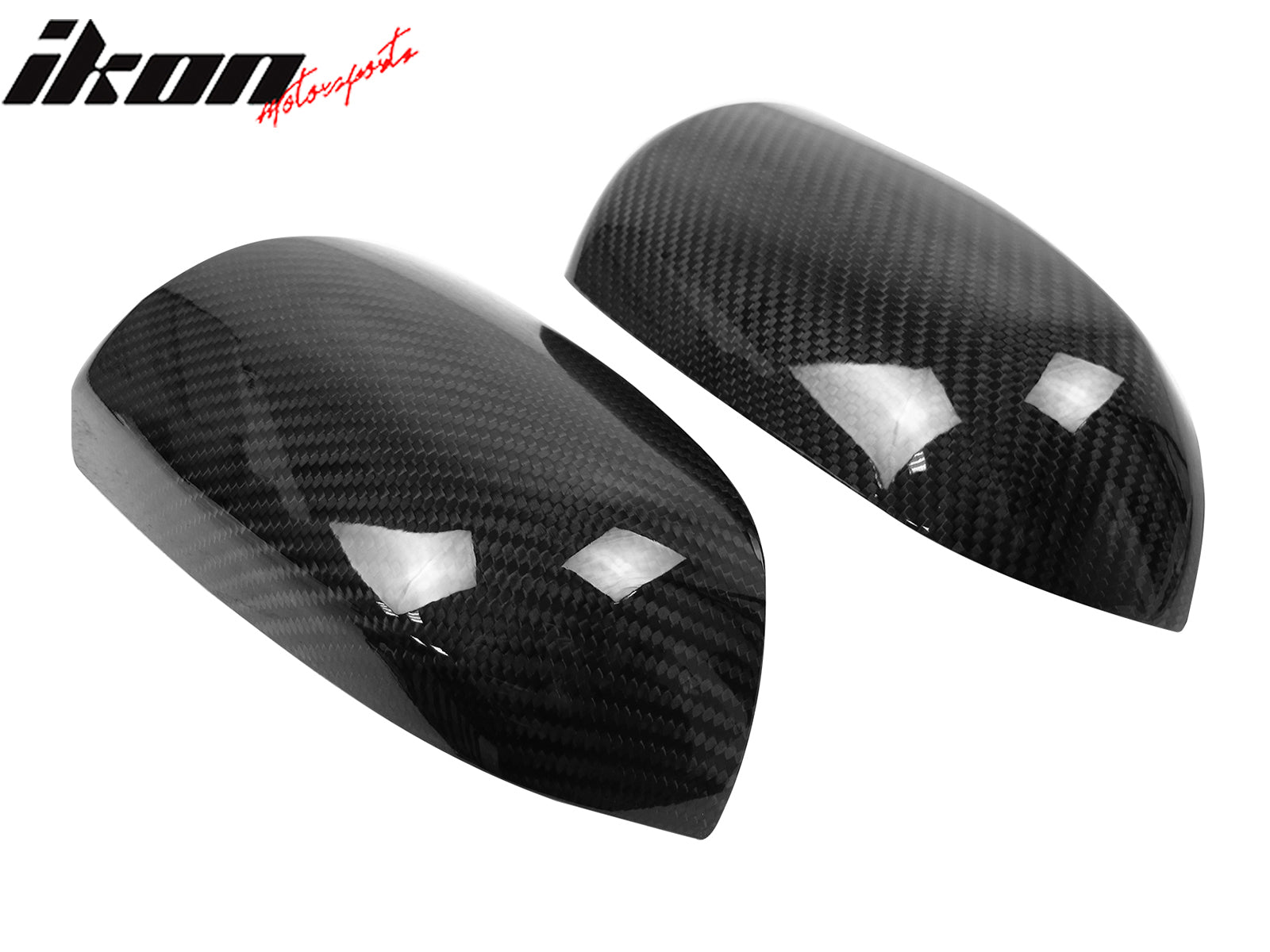 Fits 05-08 Audi A4 A6 Mirror Covers Carbon Fiber OE Style Side Rear View Cap 2PC