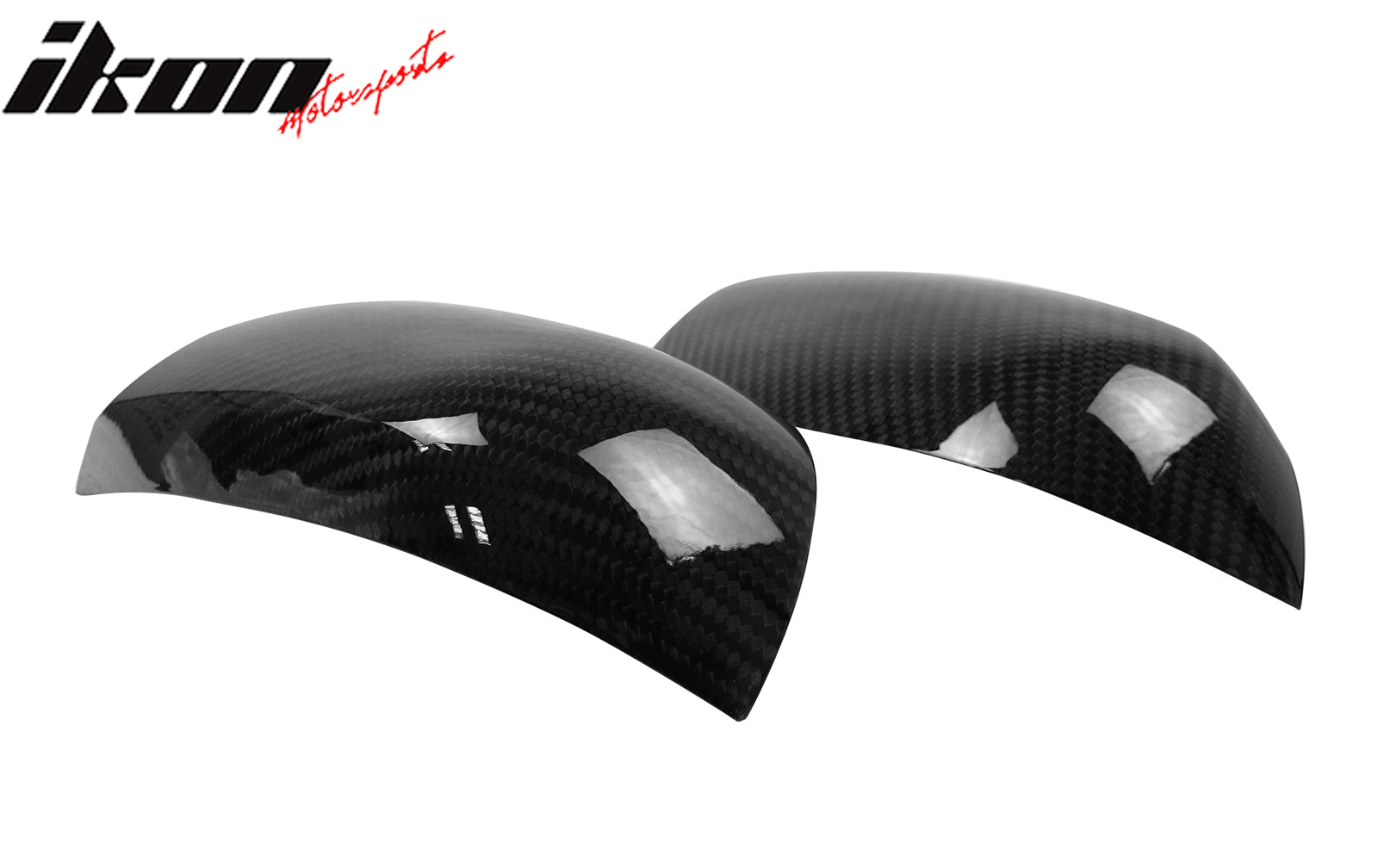 Fits 05-08 Audi A4 A6 Mirror Covers Carbon Fiber OE Style Side Rear View Cap 2PC