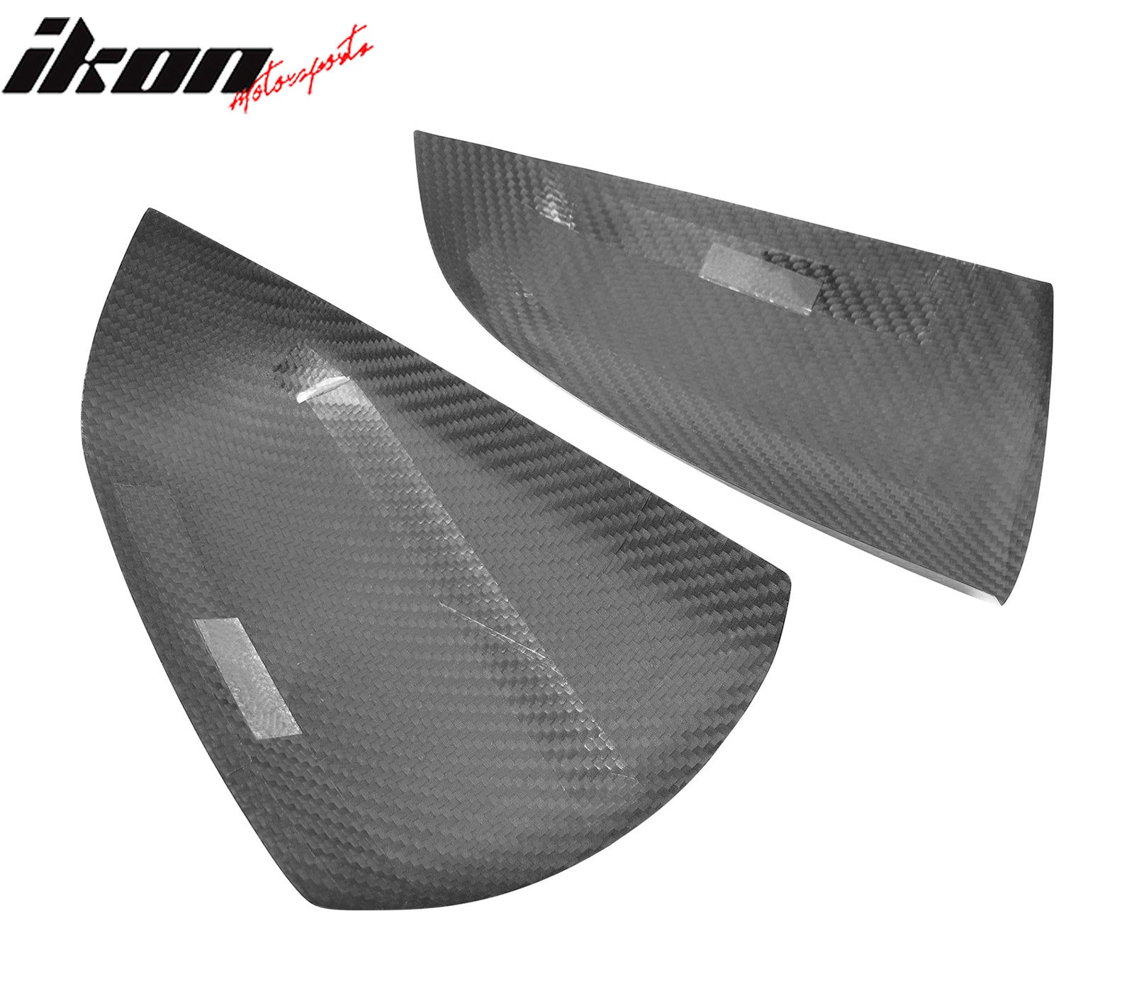 Fits 05-08 Audi A4 A6 Mirror Covers Carbon Fiber OE Style Side Rear View Cap 2PC