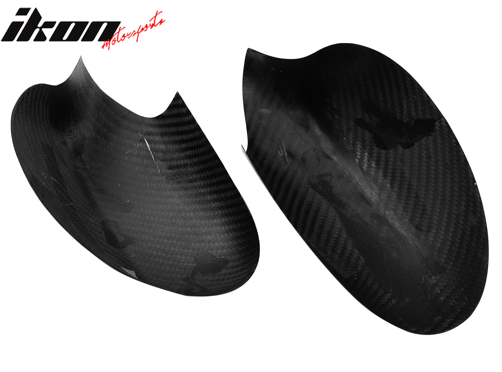 Fits 10-13 BMW E82 1-Series Mirror Covers Carbon Fiber OE Style Rear View Caps