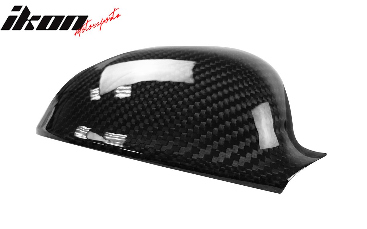 Fits 05-06 Volkswagen VW Golf MK5 Mirror Covers Carbon Fiber Side Rear View Caps