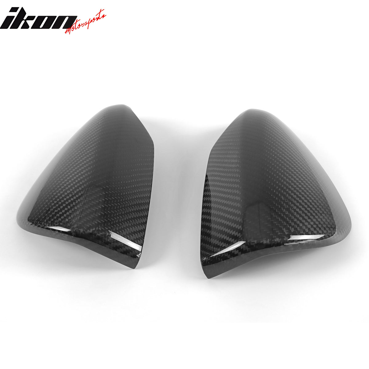 Fits 22-24 Subaru WRX Sedan 4DR Carbon Fiber Rear View Mirror Covers Trim 2PCS