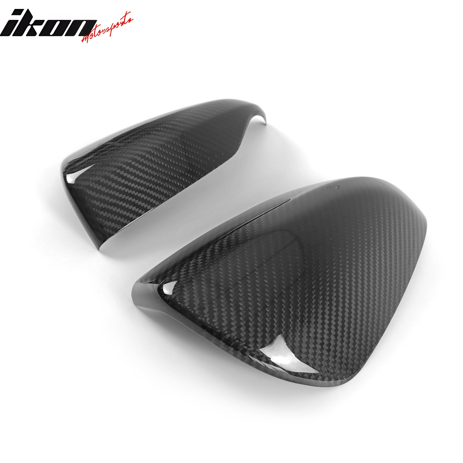 Fits 22-24 Subaru WRX Sedan 4DR Carbon Fiber Rear View Mirror Covers Trim 2PCS