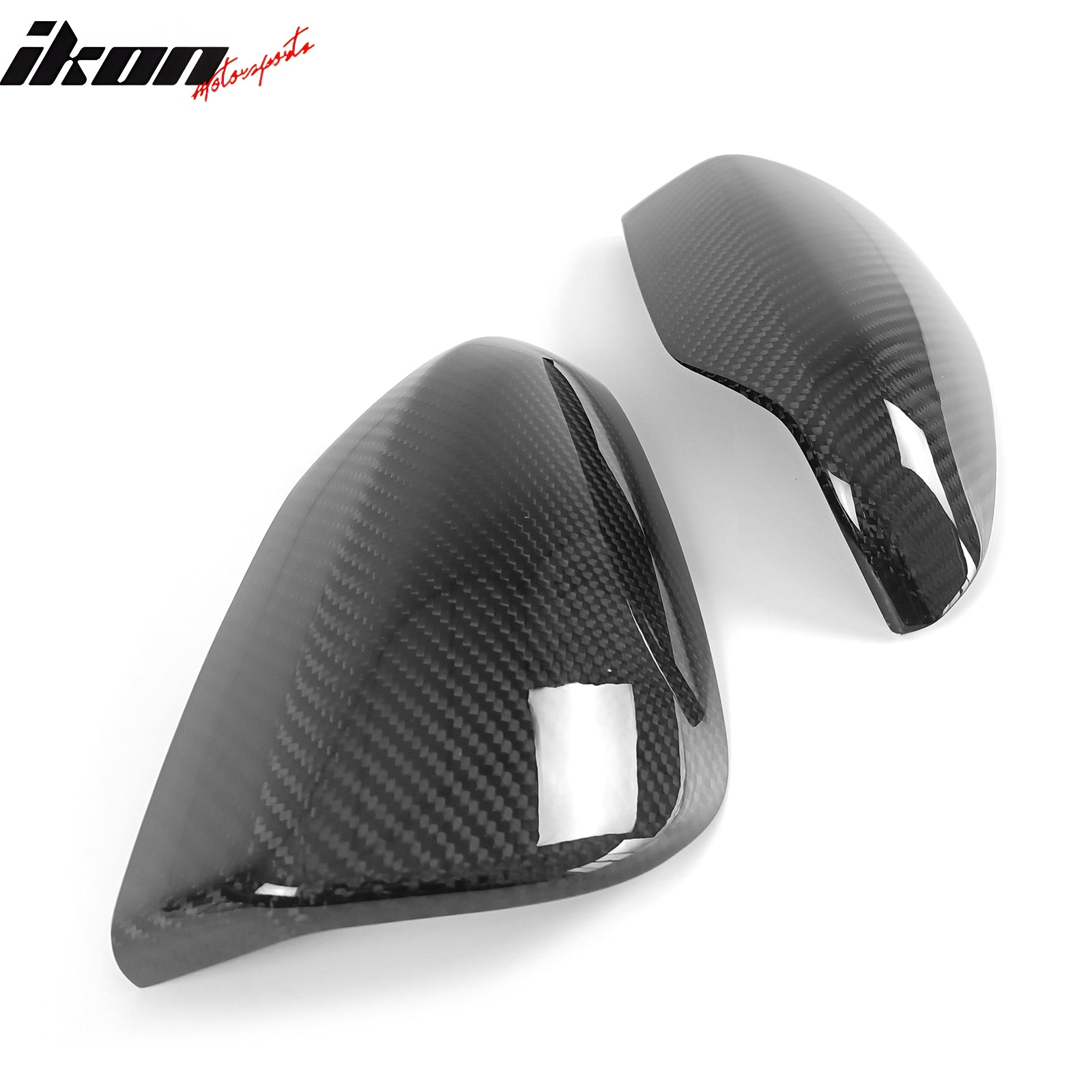 Fits 22-24 Subaru WRX Sedan 4DR Carbon Fiber Rear View Mirror Covers Trim 2PCS