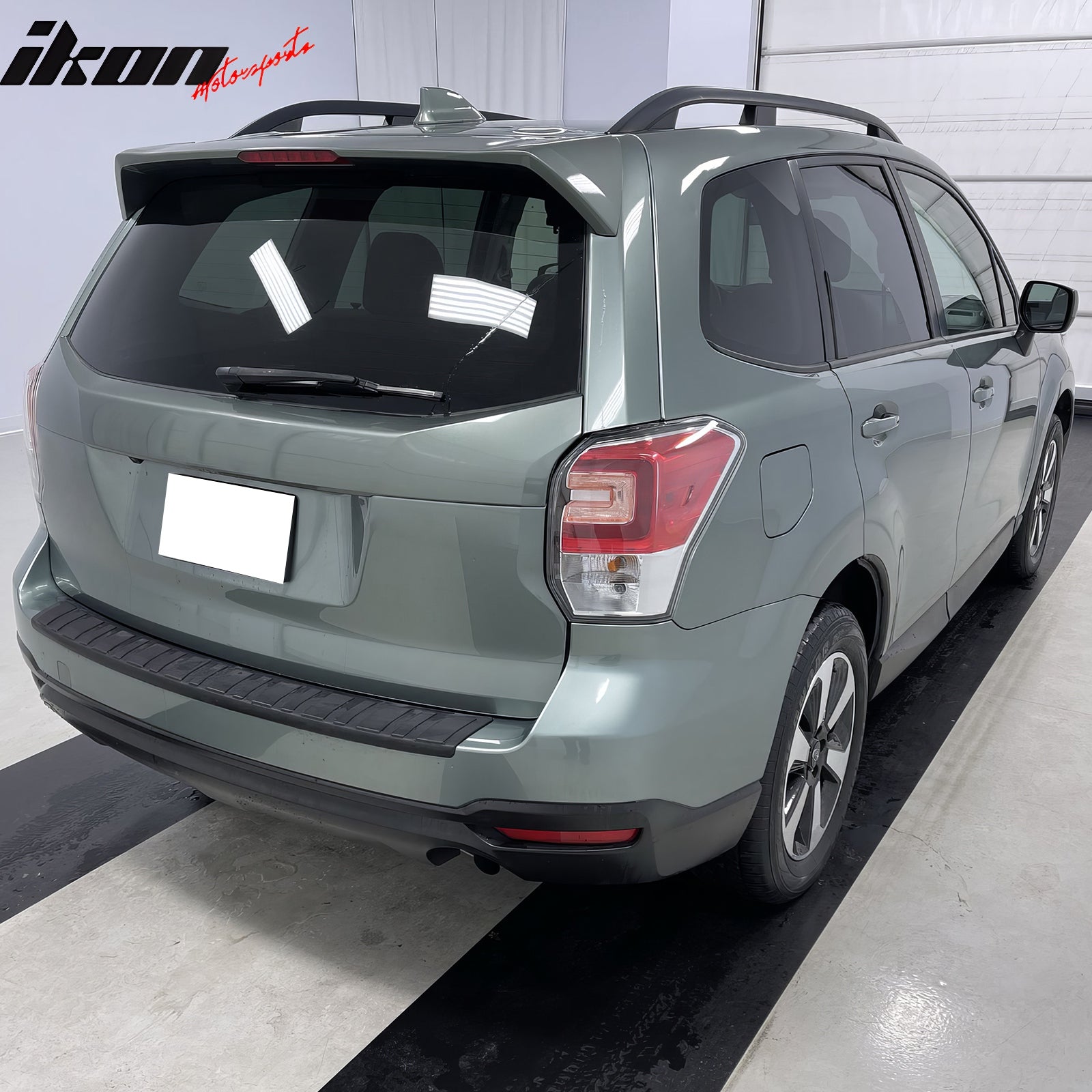 Fits 14-18 Subaru Forester SJ Rear Bumper Cover Protector Step Plate Pad Guard