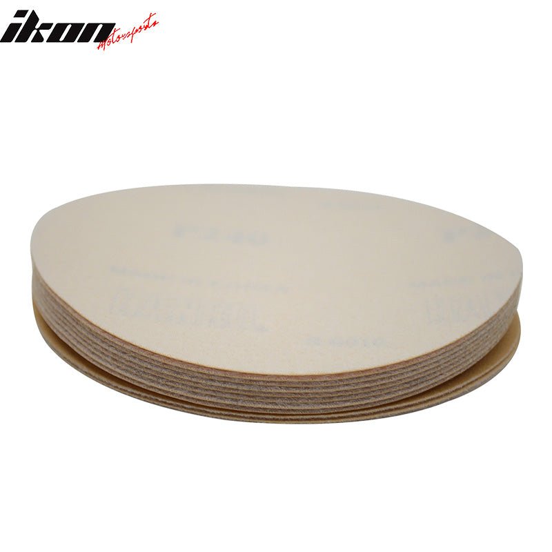 10PCS Disc 240 Grit 5 PSA Auto Sanding Paper Sheets Sandpaper Velcro