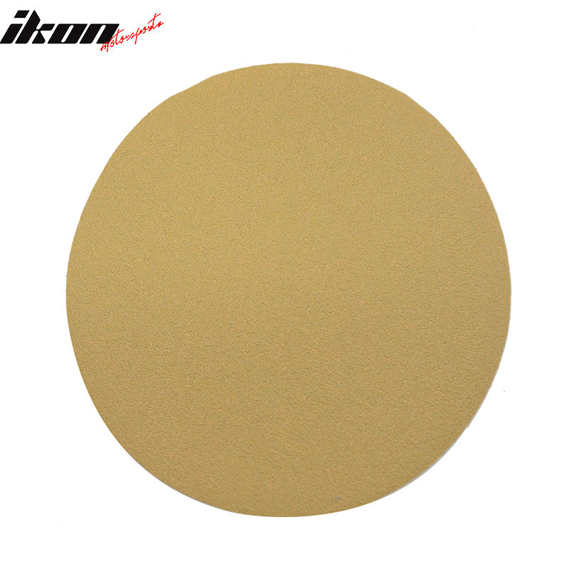 Dry Only 5 Inch No Hole Sand Paper Disc 80 Grit Repair Sandpaper 10 Pcs