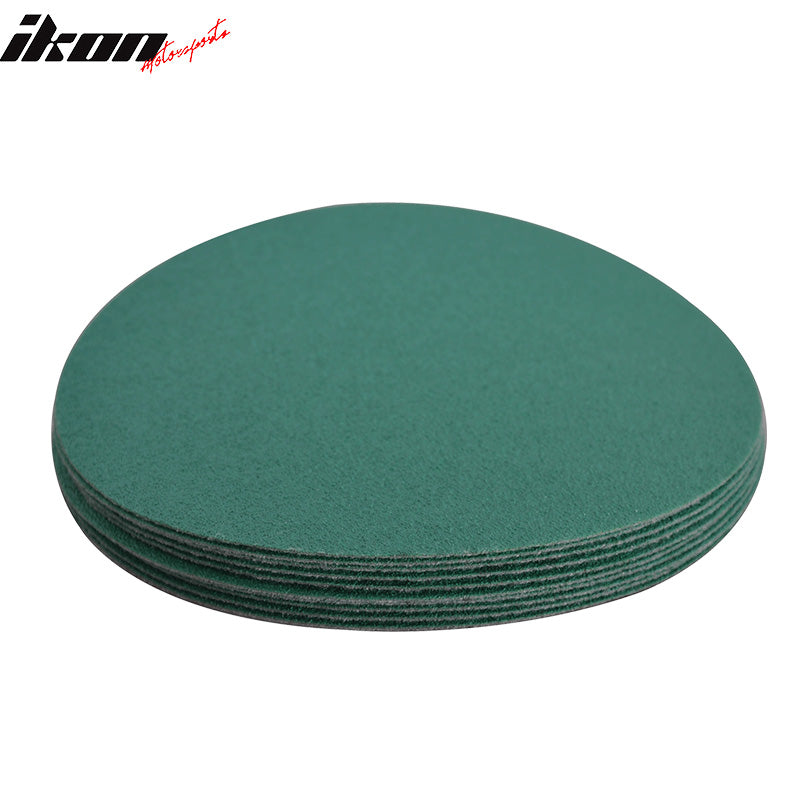 Wet Dry 5 inch Round No Hole Sand Paper Disc 80 Grit Bodykit Repair Sandpaper 10 Pcs Other Grit No. Available By IKON MOTORSPORTS