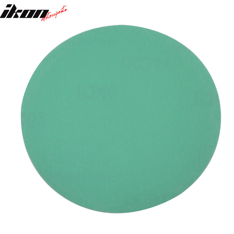 Disc 240 Grit 5 inch Round PSA Green Auto Sanding Paper Sheets Repair Sand Velcro 10Pcs Other Grit No. Available By IKON MOTORSPORTS