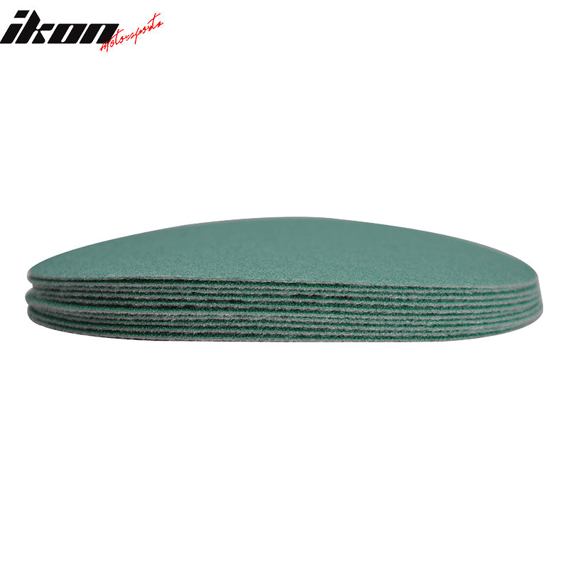 Wet Dry 5 inch Round No Hole Sand Paper Disc 400 Grit Bodykit Repair Sandpaper 10 Pcs Other Grit No. Available By IKON MOTORSPORTS