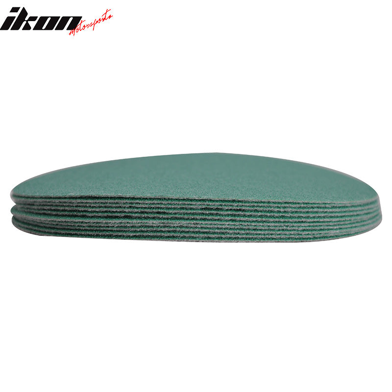Wet Dry 5 inch Round No Hole Sand Paper Disc 100 Grit Bodykit Repair Sandpaper 10 Pcs Other Grit No. Available By IKON MOTORSPORTS
