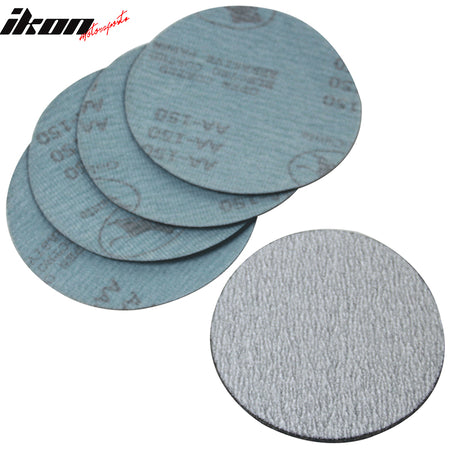 10PC 5Inch 127mm 80 Grit Auto Sanding Disc No Hole Sandpaper Sheets Sand Paper
