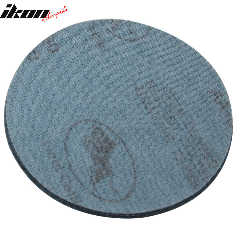 10PC 5Inch 127mm 80 Grit Auto Sanding Disc No Hole Sandpaper Sheets Sand Paper