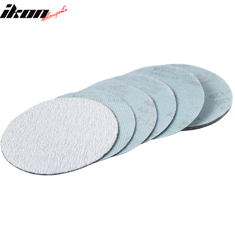 10PCS Dry 5 Inch Round No Hole Sand Paper Discs P120 Grit Repair Sand Sheet