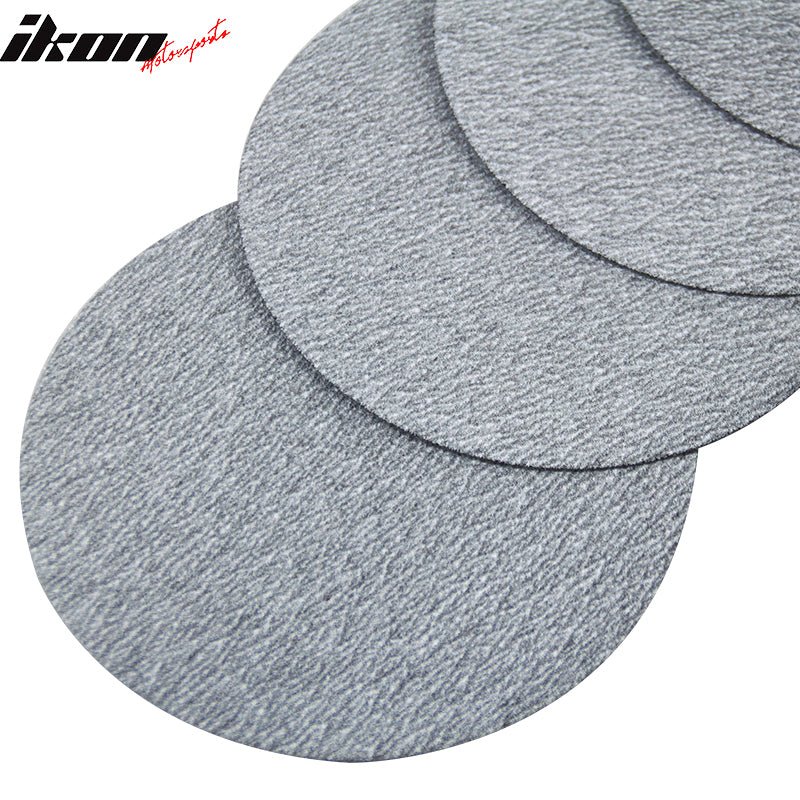 10PC 5Inch 127mm 180 Grit Auto Sanding Disc No Hole Sandpaper Sheets Sand Paper