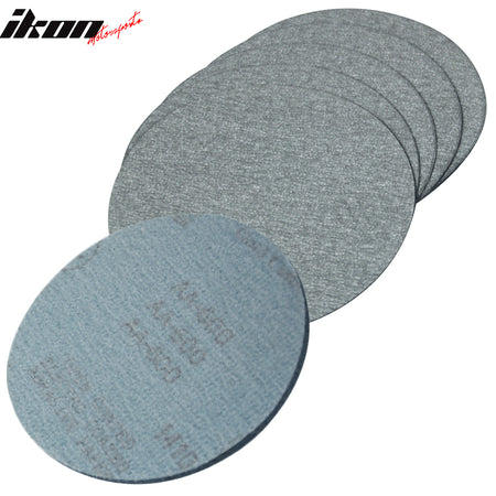 10PC 5Inch 127mm 600 Grit Auto Sanding Disc No Hole Sandpaper Sheets Sand Paper