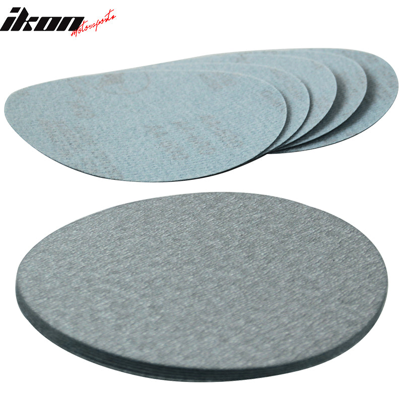 10PC 5Inch 127mm 600 Grit Auto Sanding Disc No Hole Sandpaper Sheets Sand Paper