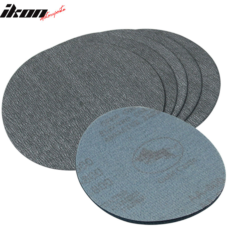 10PC 5in 127mm 1000 Grit Auto Sanding Disc Sandpaper Sheets Sand Paper