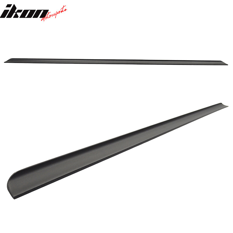 Trunk Spoiler Compatible With 2002-2006 Acura RSX, PV Style PUF Unpainted Black Trunk Spoiler Lid Wing Other Color Available By IKON MOTORSPORTS, 2003 2004 2005