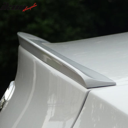 Trunk Spoiler Compatible With 1998-2002 Audi A8 2Dr 4Dr, Unpainted Black - PUF - Other Color Available Rear Roof Tail Spoiler Wing by IKON MOTORSPORTS, 1999 2000 2001