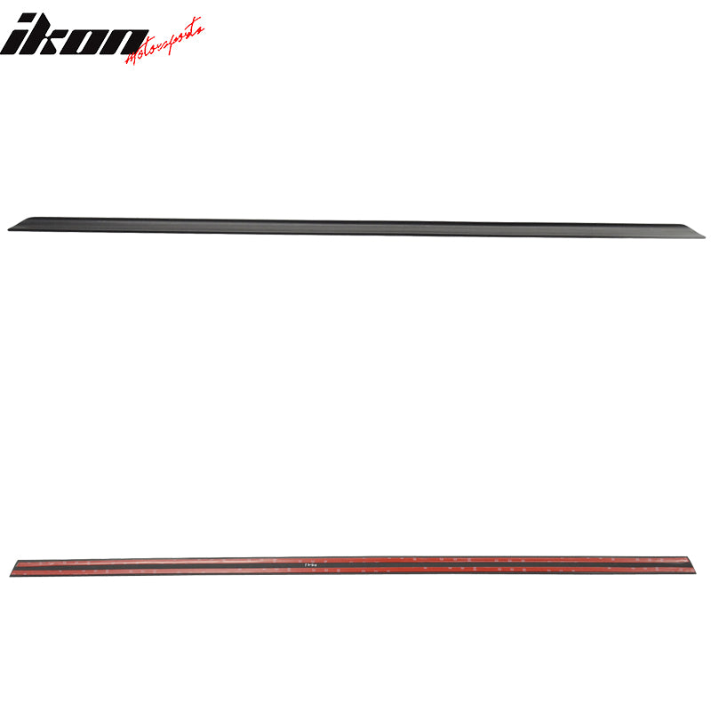 Fits 98-02 Audi A8 PV Style Rear Trunk Lid Spoiler Wing Lip Unpainted Black PUF