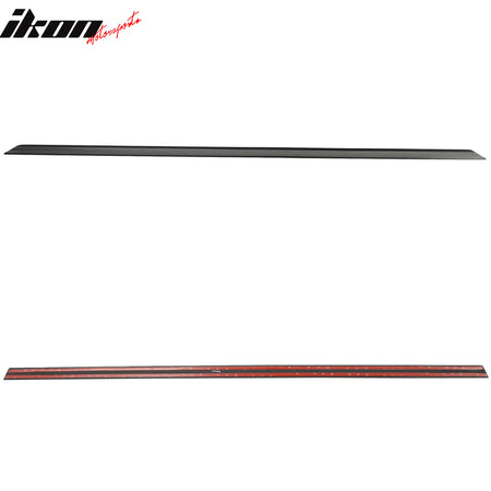 Fits 95-01 Benz E Class W210 Unpainted Black Trunk Spoiler - PUF