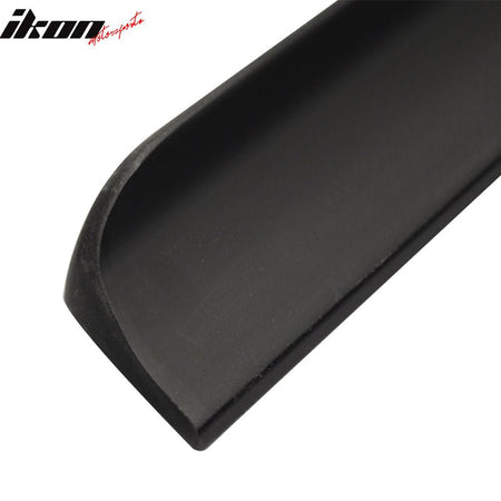 Fits 84-86 BMW 5 Series E30 Unpainted Black Rear Trunk Spoiler Wing - PUF