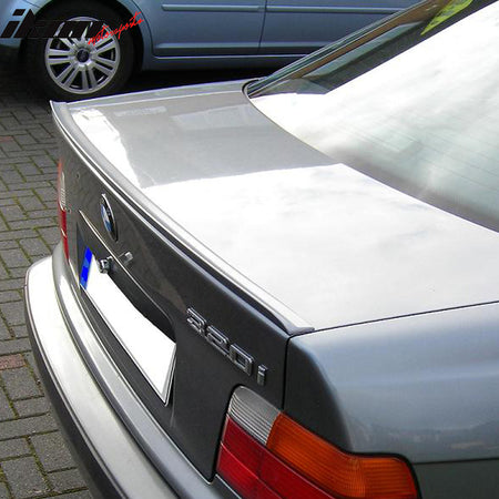 Fits 99-05 BMW 3 Series E46 Unpainted Black Trunk Spoiler - PUF