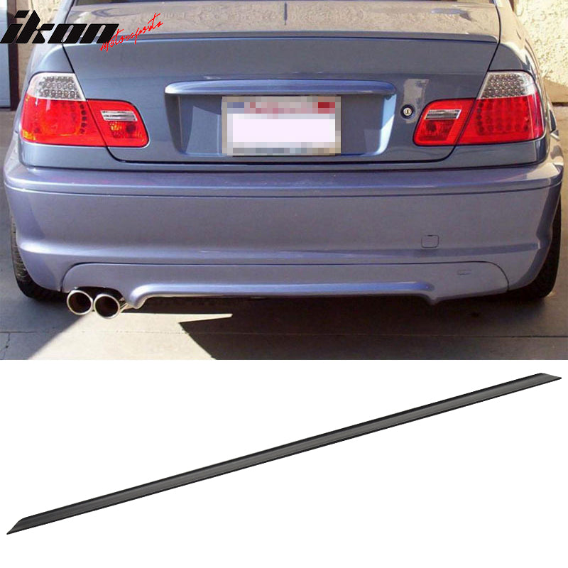 2006-2011 BMW E90 Sedan PV Style Black Trunk Spoiler PUF