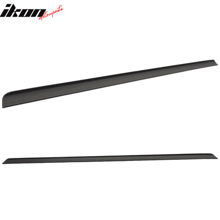 Fits 05-10 VW Jetta MK5 PV Style Trunk Spoiler Unpainted Black PU Flexible