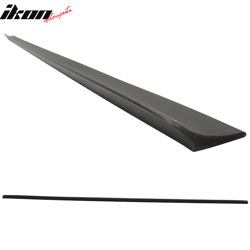 Fits 05-10 VW Jetta MK5 PV Style Trunk Spoiler Unpainted Black PU Flexible