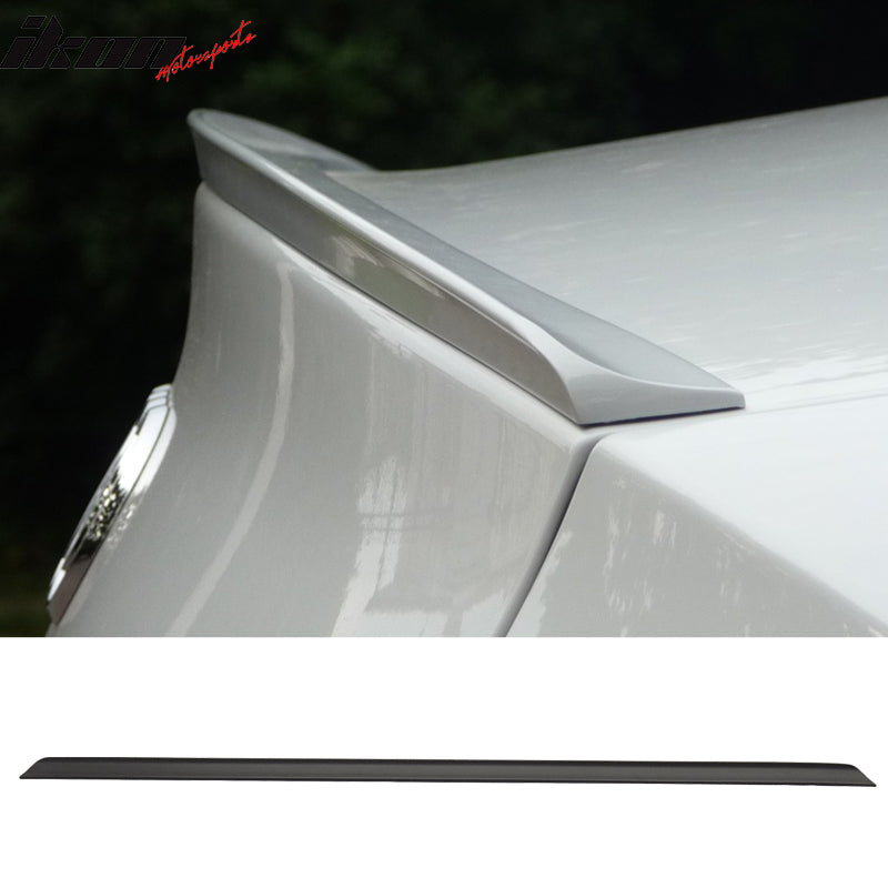 2012-2015 Audi A6 C7 PV Style Black Trunk Spoiler PUF