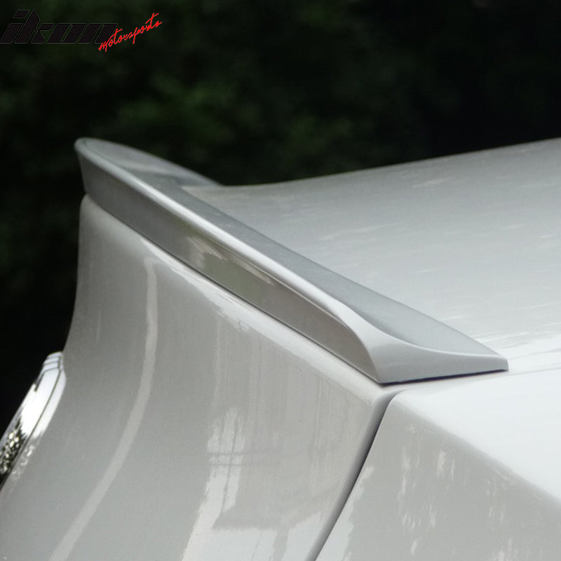 Trunk Spoiler Compatible With 2000-2005 Audi A4, 2DR Convertible B6 Unpainted Black PUF Other Color Available Rear Roof Tail Spoiler Wing by IKON MOTORSPORTS, 2001 2002 2003 2004