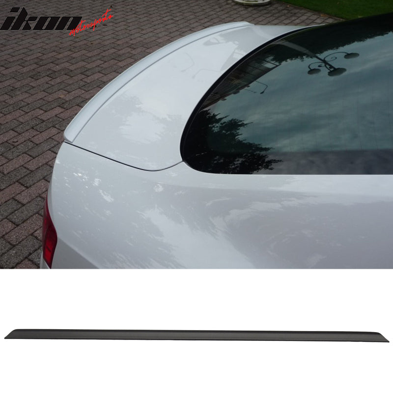 2006-2008 Audi RS4 8E B7 PV Style Black Trunk Spoiler PUF