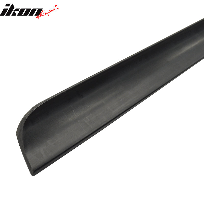 Trunk Spoiler Compatible With 2001-2006 Nissan Skyline, PV Style Unpainted Black PU Rear Deck Lid Spoiler Wing Other Color Available By IKON MOTORSPORTS, 2002 2003 2004 2005